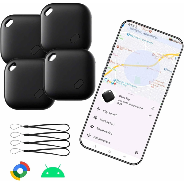 4-Pack Google Certified Tracker Air Tags