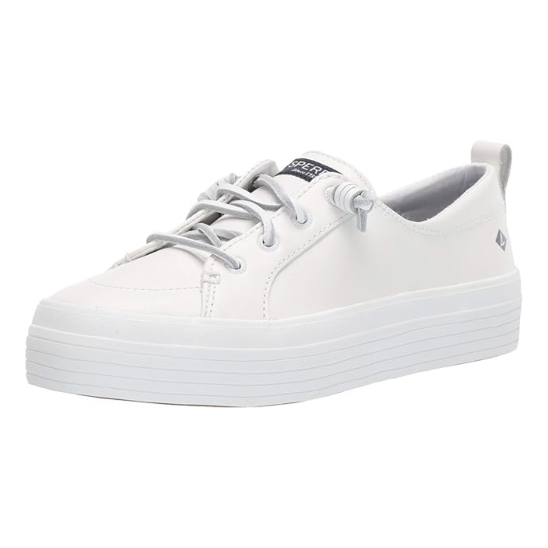 Sperry Women's Crest Vibe Platform Leather Sneaker