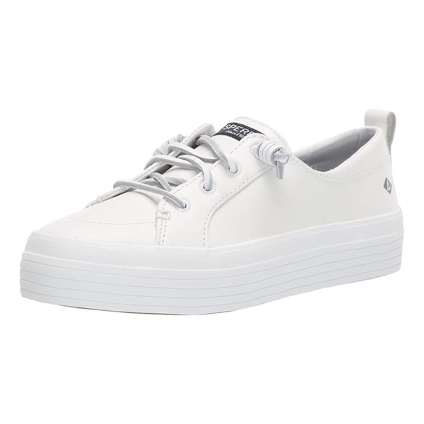 Sperry Women's Crest Vibe Platform Leather Sneaker