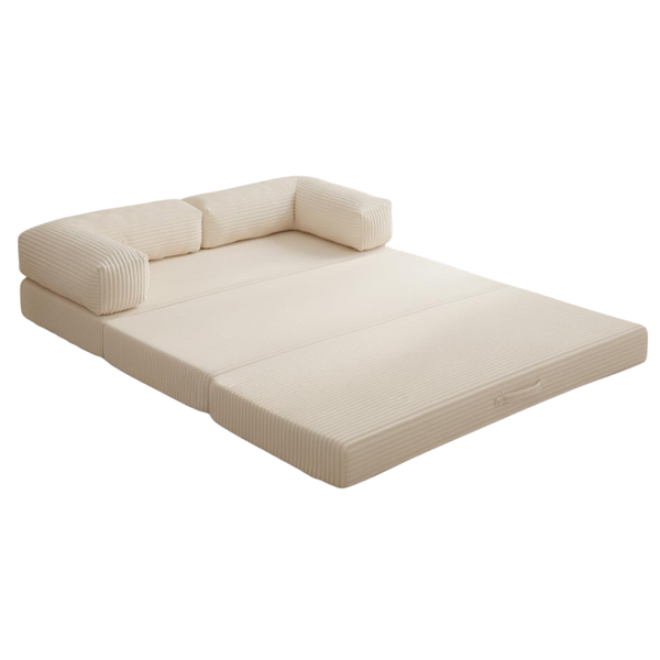 NLDD 5-In-1 Folding Boneless Queen Convertible Sofa Bed