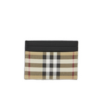 Burberry Checked Pattern Cardholder