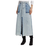 Sea Denim Midi Skirt - $284.95 at checkout!