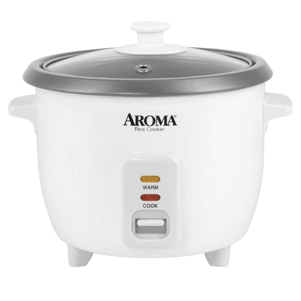 1.5 Qt. Aroma Housewares 6-Cup Cooked One Touch Rice Cooker