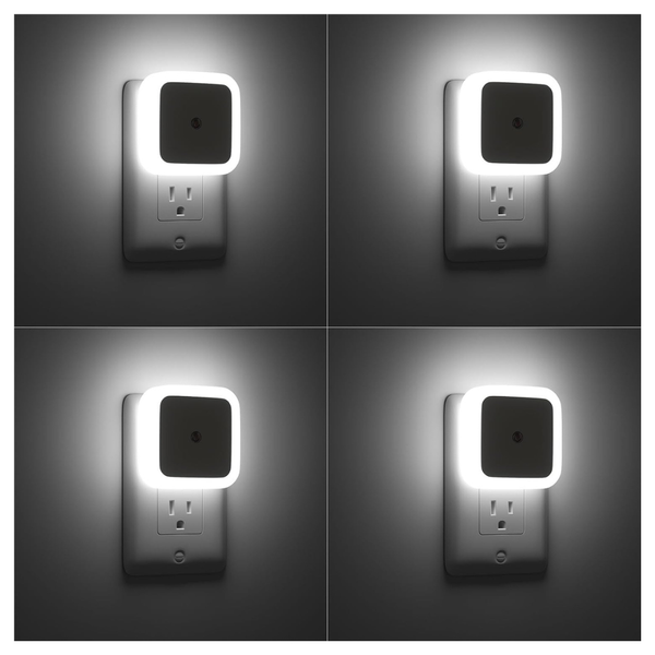 4-Pack Sujeet 50-Lumen Plug-In LED Night Lights (Various Color)