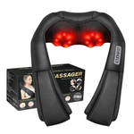 Electric Deep Tissue 4D Kneading Shiatsu Neck Massager With Heat