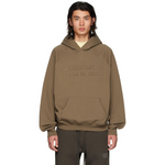 Fear Of God Essentials Men's Brown Raglan Hoodie