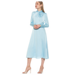 Alexia Admor Draped Mock Neck Dress
