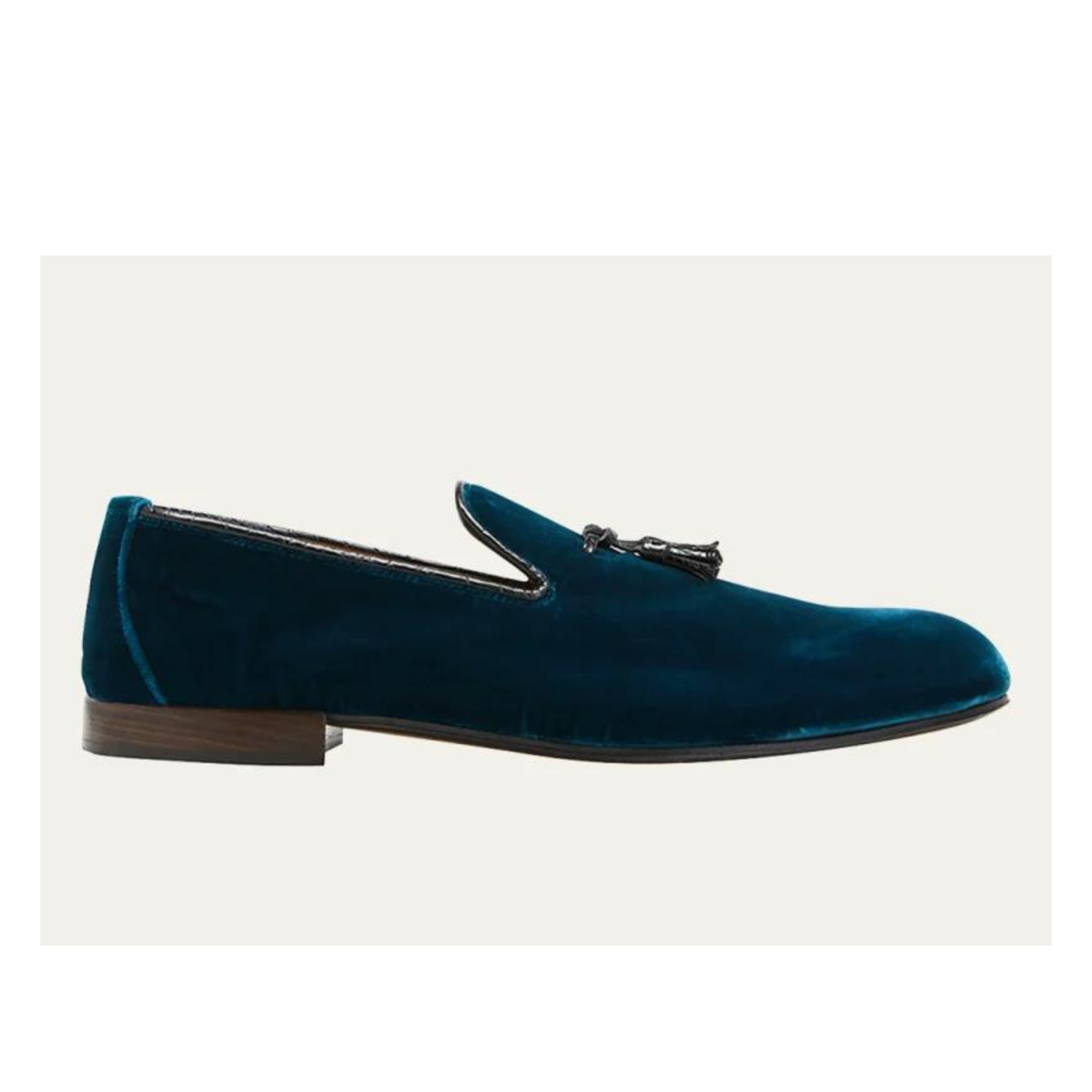 TOM FORD Velvet Tassel Loafer