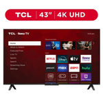 43" TCL 43S451 4K Ultra HDR Smart LED Roku TV