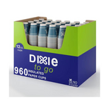 960 Dixie To Go 12 oz Insulated Coffee Cups