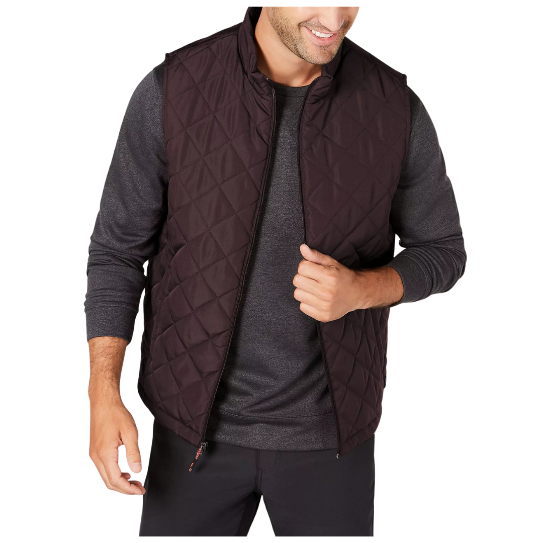 Hawke & Co. Men's Diamond Quilted Heritage Vest (Various