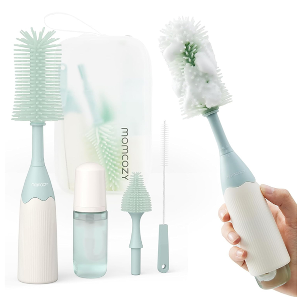 Momcozy Bottle Brush Kit With Push-Press Design