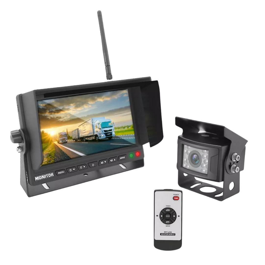 Pyle 7" Vehicle Safety Monitor Wireless Camera W/ Night Vision
