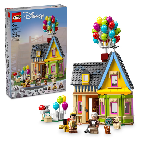 598-Piece LEGO Kids Disney & Pixar 'Up' House 43217 Building Toy Set