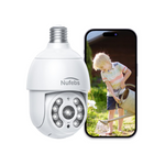 1080P Light Bulb Security Camera