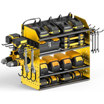 4 Layer Modular Desk Power Tools Organizer