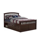 Hillsdale Full Size Bed With Storage Unit
