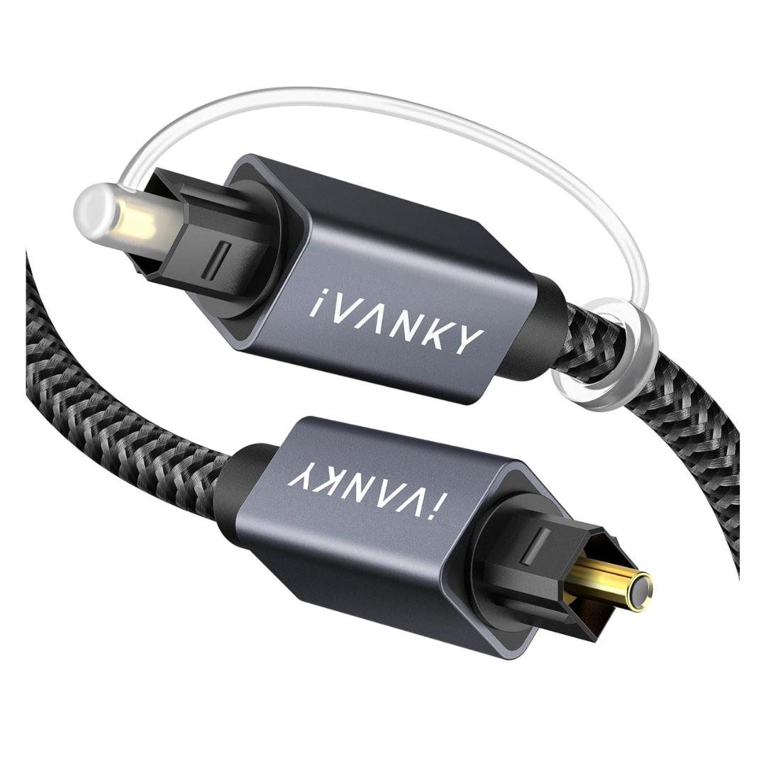 10ft / 3M Optical Audio Digital Toslink Fiber Optic Cable