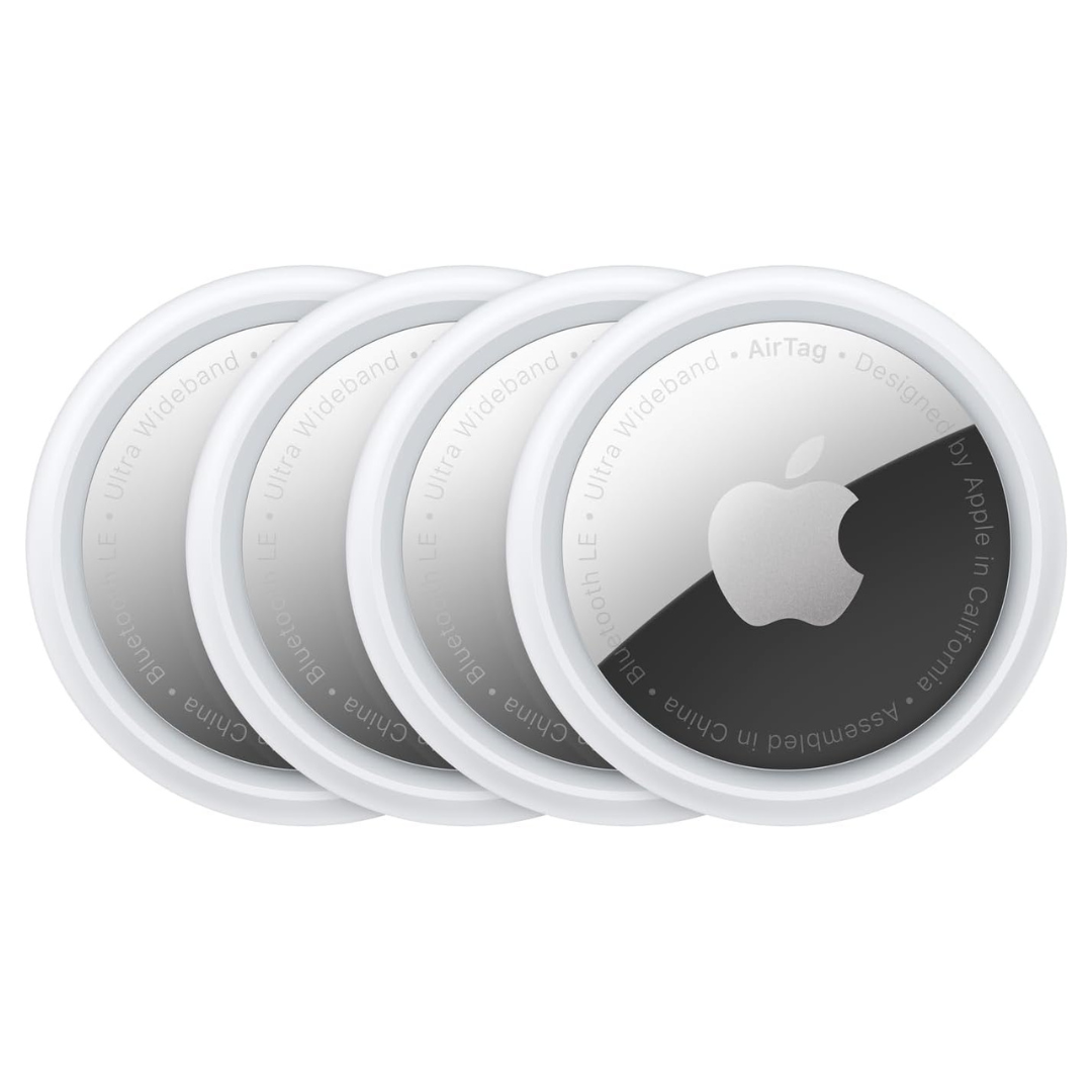 4-Pack Apple AirTags Item Tracker With Apple Find My