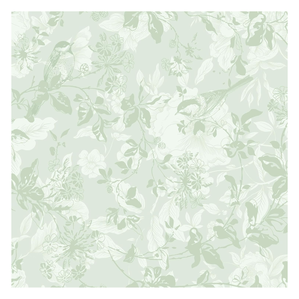 Floral Boho Peel And Stick Wallpaper