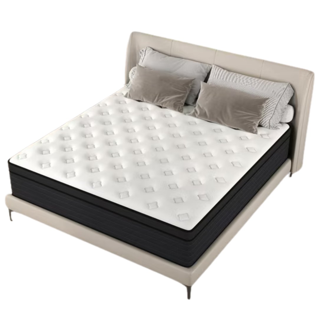 Yilicy 12" Queen Gel Memory Foam & Spring Hybrid Mattress