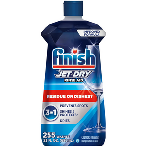 Finish Jet-Dry Dishwasher Rinse Aid (23 oz)