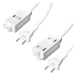 6-ft 3-Outlets 2-Prong 125V Indoor Extension Cord