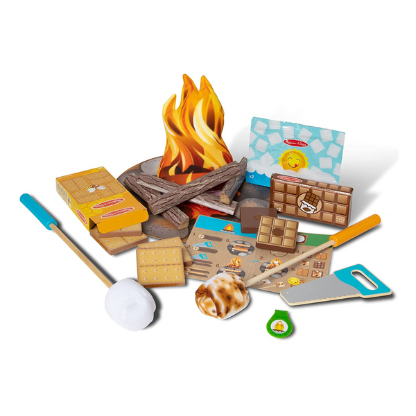 Melissa & Doug Let's Explore Campfire S'Mores Play Set