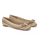 Ferragamo Varina Crochet Ballet Flat