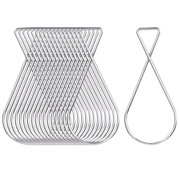 50-Pack SS304 Rustproof Drop Ceiling Hooks
