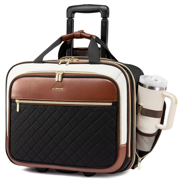 Lovevook 17.3" Rolling Laptop Briefcase With Wheels