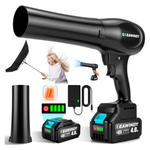 Cordless Leaf Blower with 4.0AH Battery and Charger