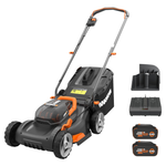 Worx WG743 40V Power Share 4.0Ah 17" Cordless Lawn Mower