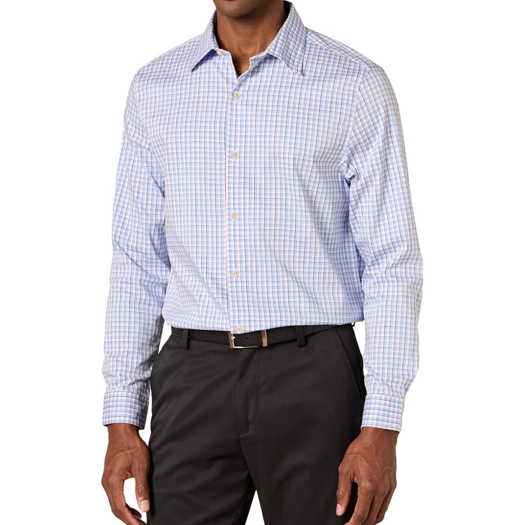 Amazon Essentials Men's Regular Fit Dress Shirt