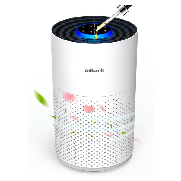 Adtark Air Cleaner H14 True HEPA 3-in-1 Filter Air Purifiers
