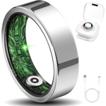 Mexlyca Unisex IP68 Waterproof Smart Fitness Ring