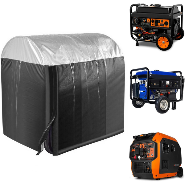 Portable Heavy Duty Generator Cover with Arched Roof