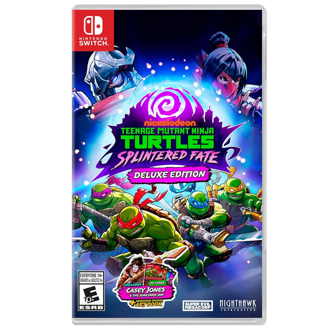 Teenage Mutant Ninja Turtles: Splintered Fate Deluxe Edition For Nintendo Switch