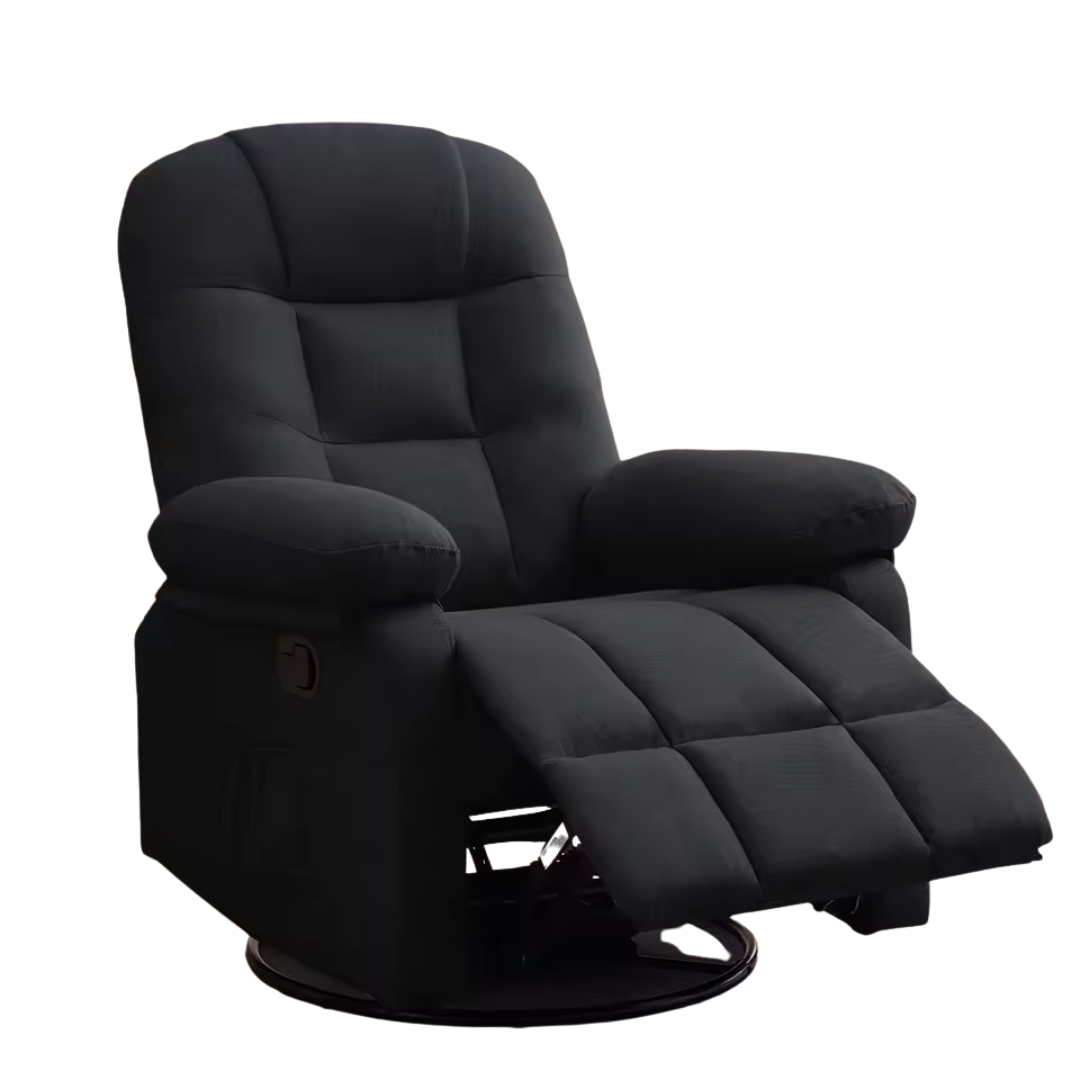 Korser Manual Swivel Rocker Recliner Chair