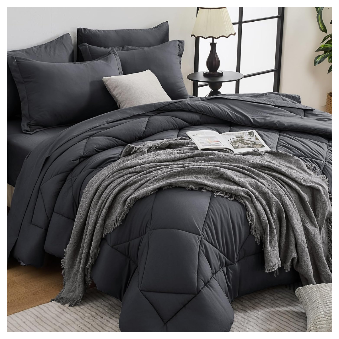 7-Piece Queen Size Ultra Soft Comforter Set