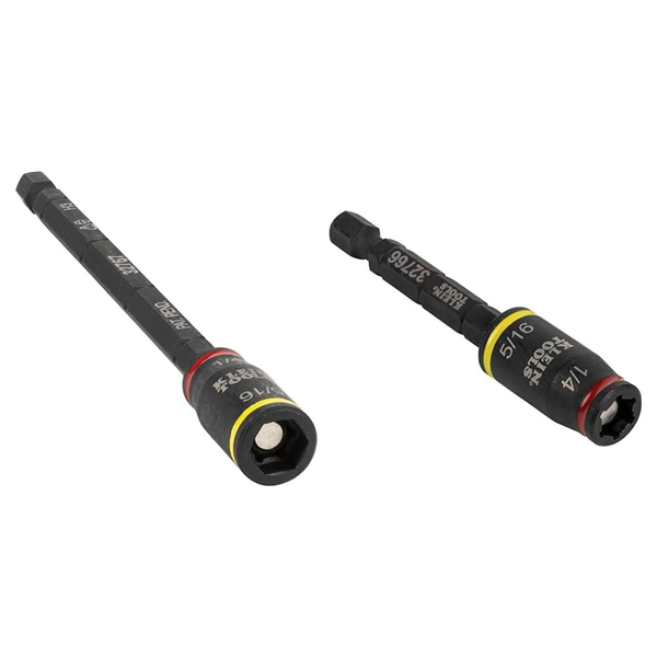 Klein Tools 3-In-1 Impact Flip Sockets And Bit Holder & 32766 Impact Driver