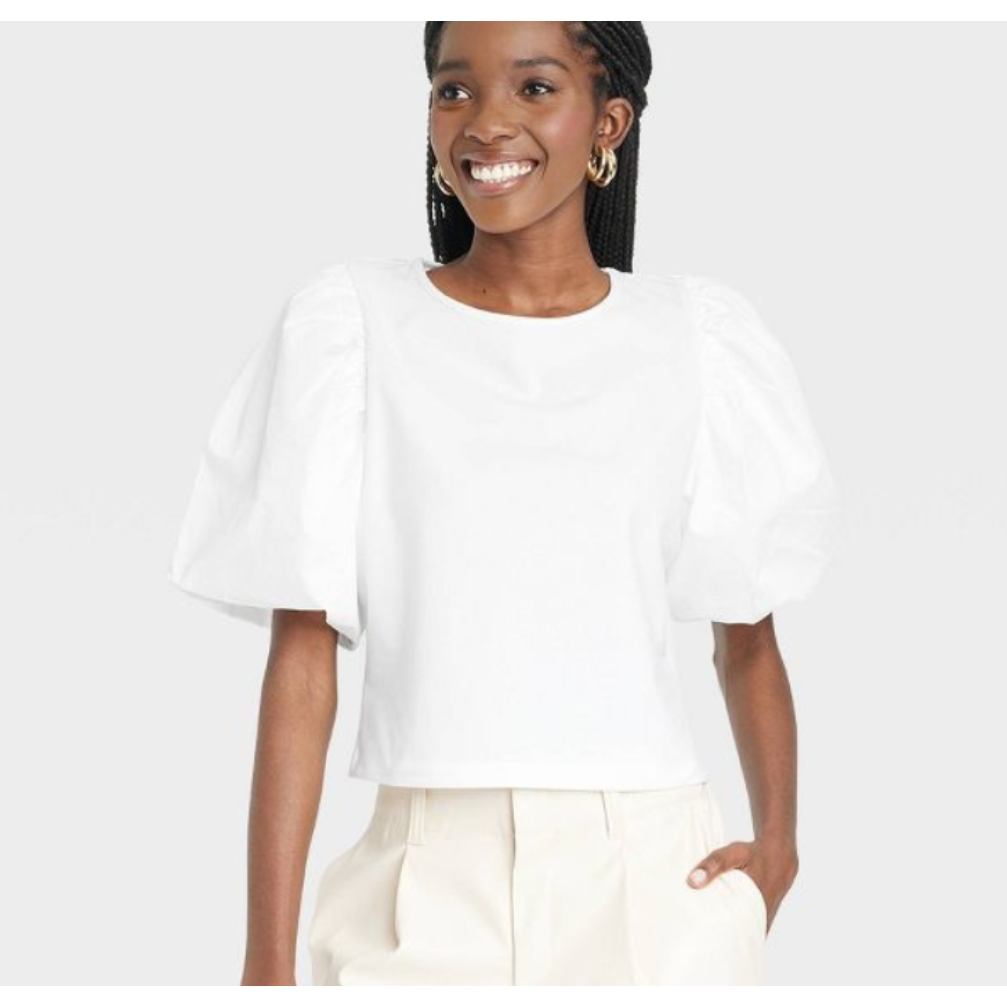 Target Women's Puff Sleeve Top (8 COLORS!)