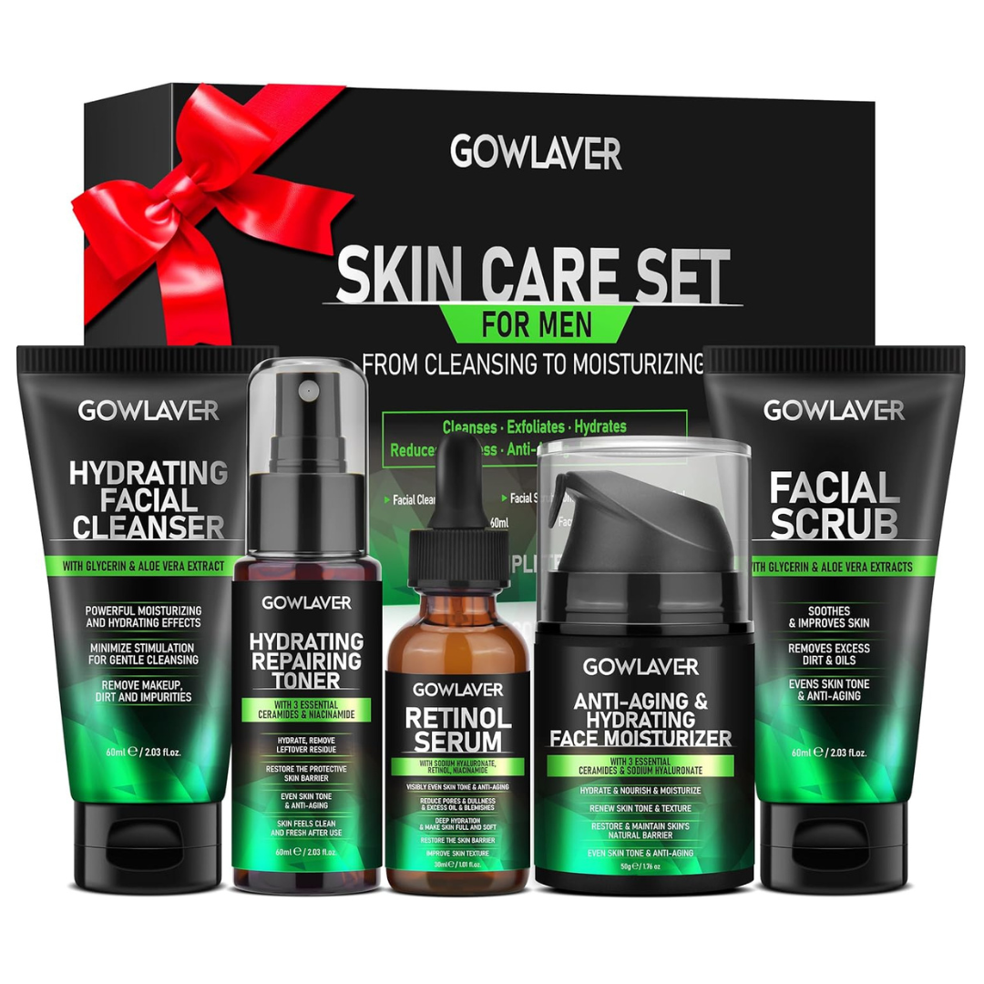 Gowlaver Hydrating & Anti-Aging Face Care Gifts Set