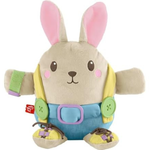 Learn to Dress Bunny Plush Animal Activity Doll