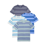 4 Wonder Nation Boys Short Sleeve Stripe Tees