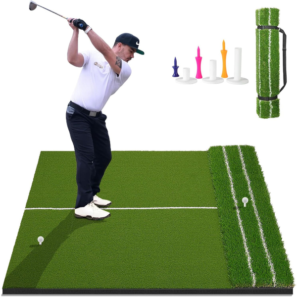 DCQ Real Feel 5ft x 5ft Golf Hitting Mat