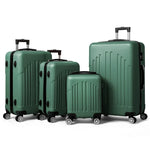4 Piece Luggage Set With TSA Locks (4 Colors)