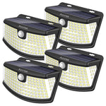 4 Pack of 120 LED Solar Motion Sensor Lights