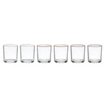 6-Piece Oneida Glassware Drinking Glass Set