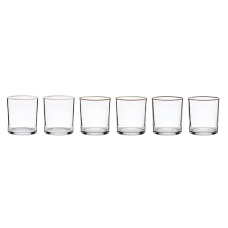 6-Piece Oneida Glassware Drinking Glass Set